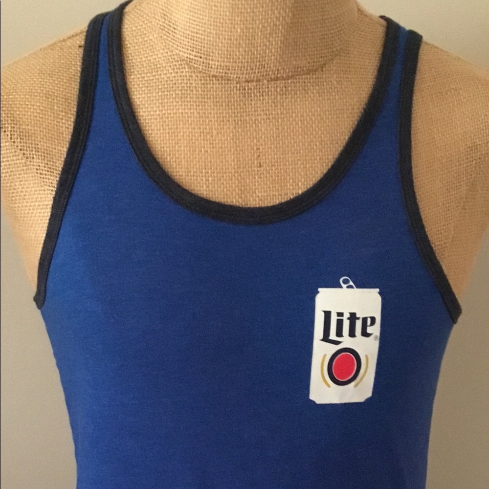 Miller Lite Tank Top Shirt Small